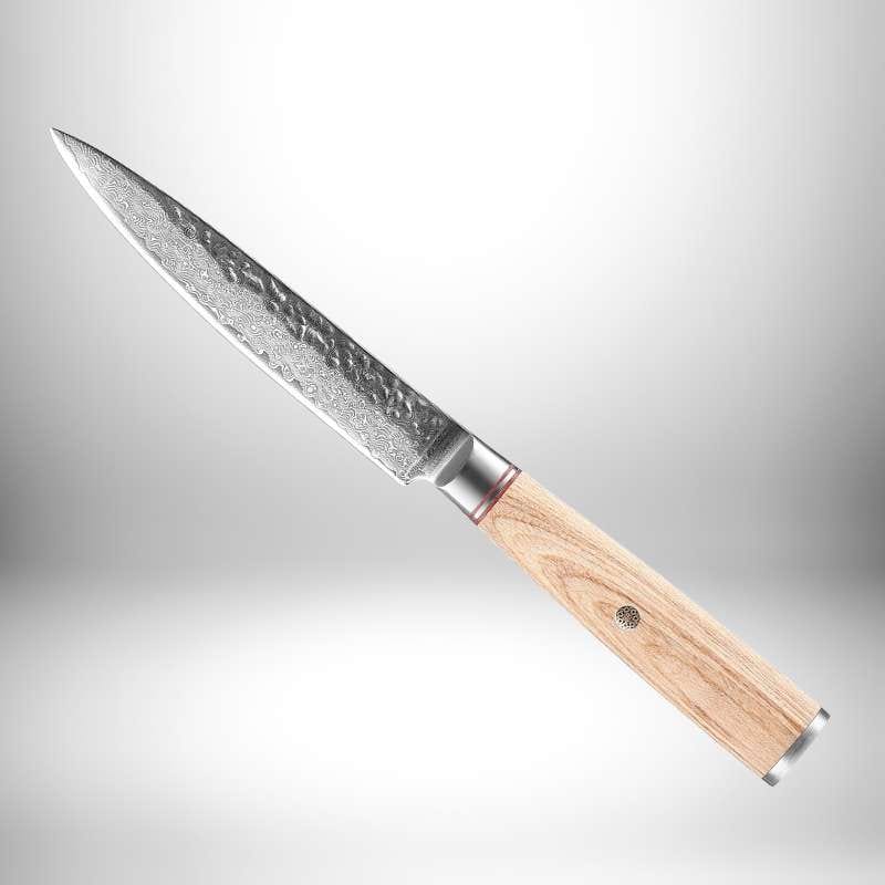 DeGrandisCuisine couteau de cuisine Couteau d’office Acier damas forgé