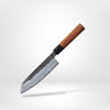 DeGrandisCuisine couteau de cuisine Couteau Santoku en acier forgé<> brut de forge