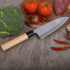 DeGrandisCuisine couteau de cuisine Couteau Japonais Deba <br> Manche en bois