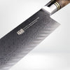 DeGrandisCuisine couteau de cuisine Couteau Japonais Nakiri <br> Lame Acier Japonais