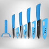 DeGrandisCuisine couteau de cuisine Set de couteaux de cuisine<br> 5 pièces Bleu