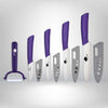 DeGrandisCuisine couteau de cuisine Set de couteaux de cuisine<br> 5 pièces violet